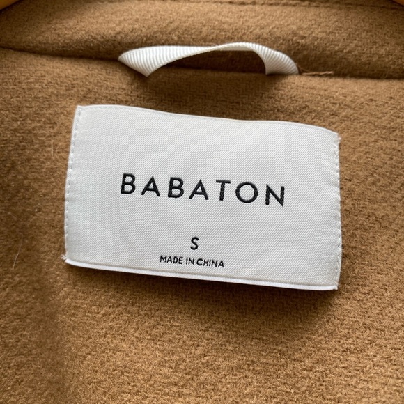Aritzia - Babaton The Steadman Caramel Wool Cashmere Coat - Picture 4 of 9